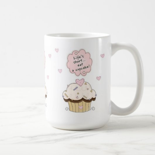 Mug Mangez un petit gâteau (Droite)