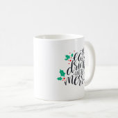 Mug Mangez un verre et soyez joyeux Design (Devant droit)