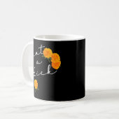 Mug Mangez Une Fleurs De Poches Cher Inapproprié (Devant gauche)