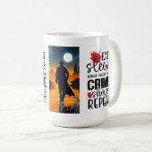 Mug Mangez une montre de veille (Devant droit)