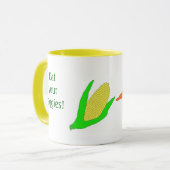 Mug "Mangez vos légumes" (Devant gauche)