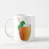 Mug Mango Lassi Rafraîchissant Yaourt indien Boire Fru (Gauche)
