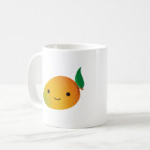 Mug Mangue de sourire mignonne de Kawaii (Devant gauche)