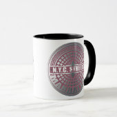 Mug Manhole Covers Manhattan (Devant droit)