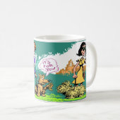 Mug Manie de téléphone portable (Devant droit)