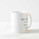 Mug Manières à mon coeur (Devant droit)