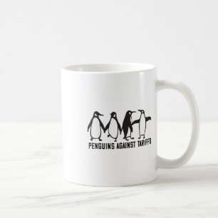 Mug Manifestation de pingouins vintages contre les pin