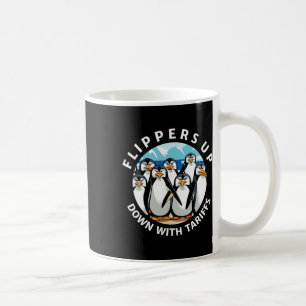 Mug Manifestation des manchots, nageoires levées, cont