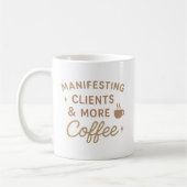 Mug Manifester les clients et plus de café (Gauche)