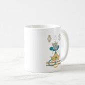Mug Manifesting Wealth Monkey zen art (Devant droit)