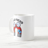 Mug Manipuler de magnétisme Nerd marrant nerd (Devant gauche)