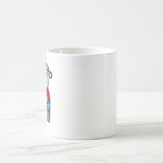 Mug Manipuler de magnétisme Nerd marrant nerd (Centre)