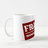 Mug Manipulez avec soin (Gauche)