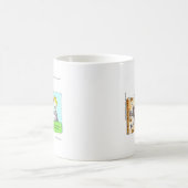 Mug Mannequin de Texte Drôle de Crash (Centre)