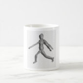 Mug Mannequin humain en bois (Centre)