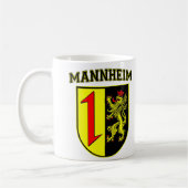 Mug Mannheim Allemagne Wappen/Crest (Gauche)