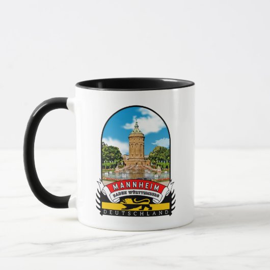 Mug Mannheim Vintage souvenir (Gauche)