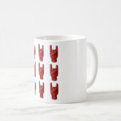 Mug Mano Cornuto Italien Chance Raglan Baseball T (Devant droit)