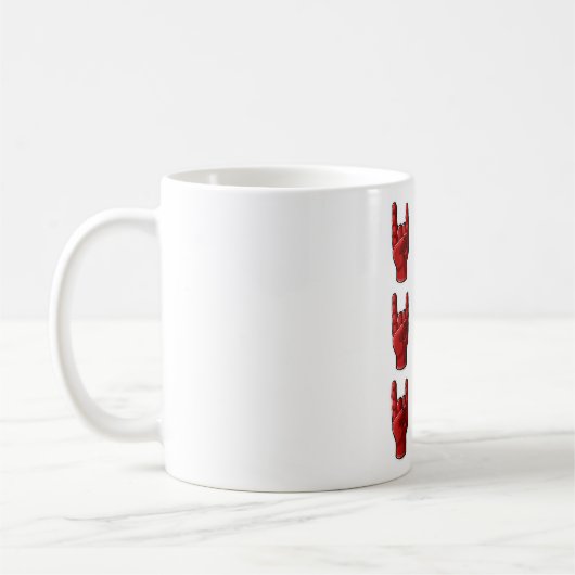 Mug Mano Cornuto Italien Chance Raglan Baseball T (Gauche)