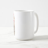 Mug Manoir de Noël confortable avec chien et chat (Devant droit)