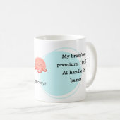 Mug #ManoSays - Witty Line on AI Use - (Devant droit)