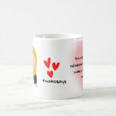 Mug #ManoSays - Witty Line on Self Love - (Centre)
