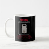 Mug Manquant 10mm Socket Funny Mécanique (Gauche)