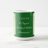 Mug Manquant de sensibilisation des enfants Ruban Ange (Centre)