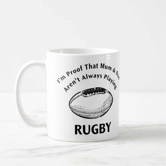 Mug Manque de démonstration de rugby (Gauche)