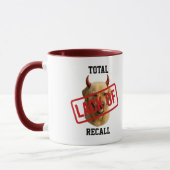Mug 'Manque de Mémoire' drôle Labrador jaune (Gauche)