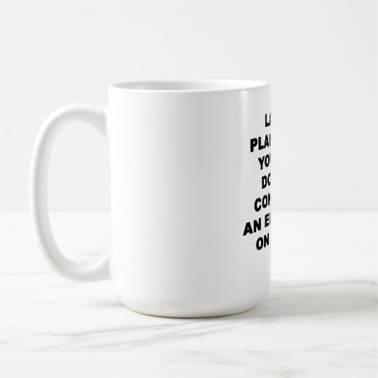 Mug Manque de planification (Gauche)