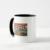 Mug Mansfield, Ohio - Scènes de grandes lettres (Devant gauche)