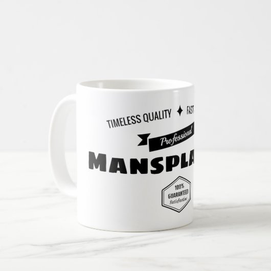 Mug Mansplainer professionnel (Devant gauche)