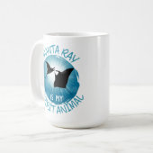 Mug Manta Ray est mon esprit animal (Devant gauche)