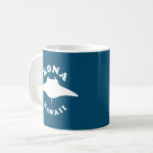 Mug Manta Ray Plongée à Kona, Hawaii (Devant gauche)