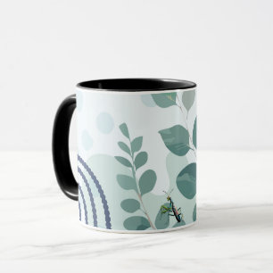 Mug Mante Religieuse Eucalyptus Art Botanique Australi