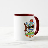 Mug manteau d'Antigua et de Barbuda (Devant droit)