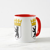 Mug Manteau de Berlin des bras (Devant droit)