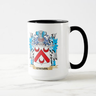 Mug Manteau de Carson des bras - crête de famille