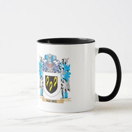 Mug Manteau de châtelain des bras - crête de famille (Droite)