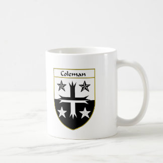 Mug Manteau de Coleman des bras/de crête de famille
