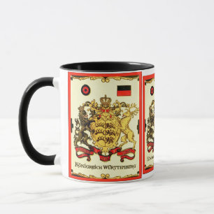 Mug Manteau de ~ de Königreich Württemberg des bras