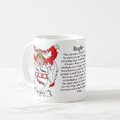 Mug Manteau de famille de Bagley des bras (Devant gauche)