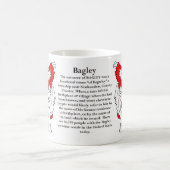 Mug Manteau de famille de Bagley des bras (Centre)