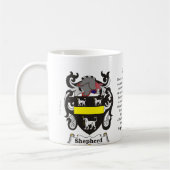 Mug Manteau de famille de berger des bras (Gauche)