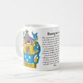 Mug Manteau de famille de Bumgarner des bras (Devant gauche)