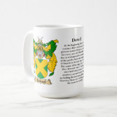 Mug Manteau de famille de Dowd des bras (Devant gauche)