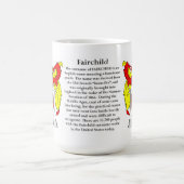 Mug Manteau de famille de Fairchild des bras (Centre)