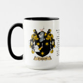 Mug Manteau de famille de Faust des bras (Gauche)
