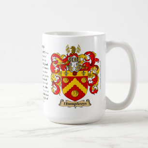 Mug Manteau de famille de Humphreys des bras